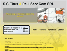 Tablet Screenshot of constructii-in-rate.ro